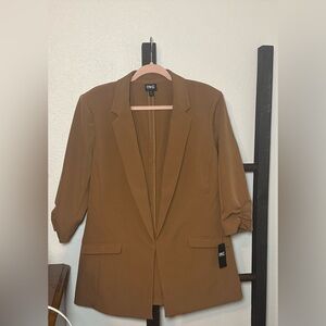 INC International Concepts Women's Brown Blazer